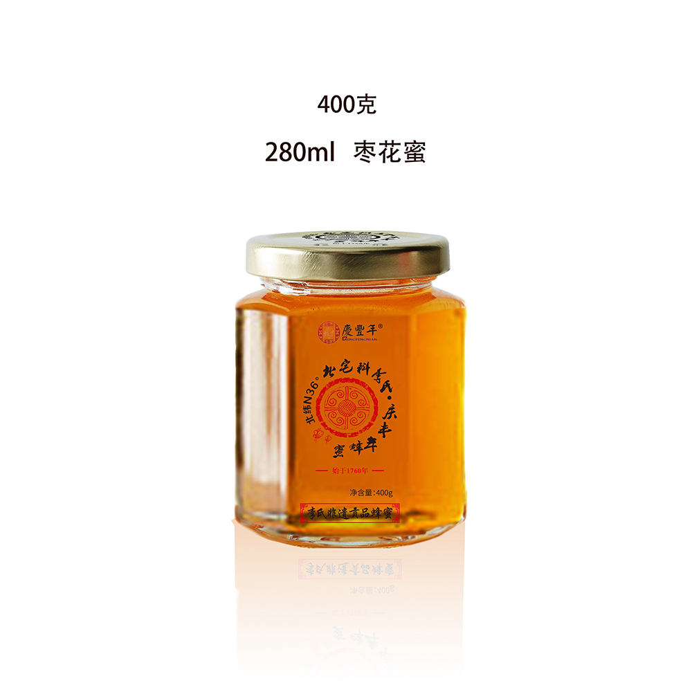 北宅科李氏.庆丰年蜂蜜  枣花蜜